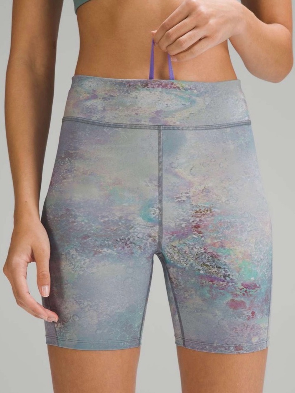 Lululemon lab Luxtreme High-Rise Training Short 6"  - Supernatural Glow Multi 10